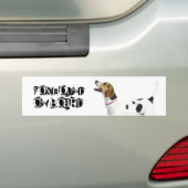 Foxhound aan boord bumpersticker (Op auto)