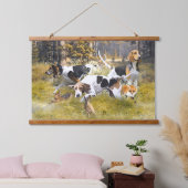 Foxhound Hangend Wandkleed (Slaapkamer)