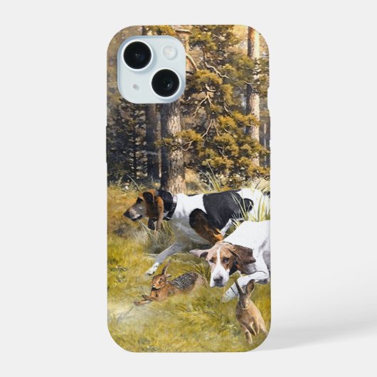 Foxhound iPhone 15 Case (Achterkant)