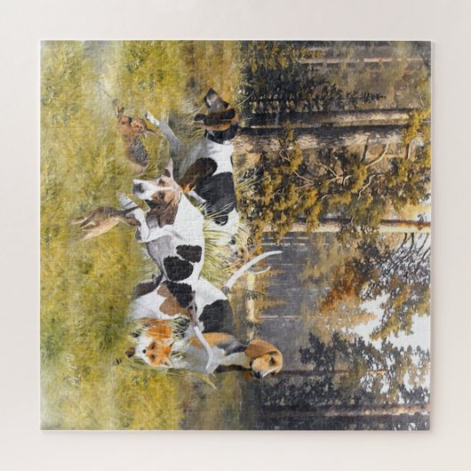 Foxhound Legpuzzel (Horizontaal)