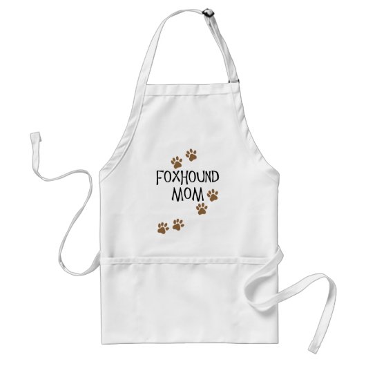 Foxhound mama standaard schort (Voorkant)