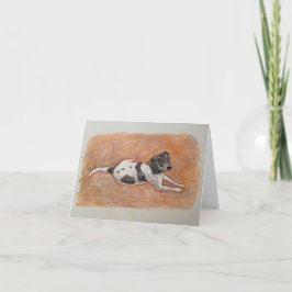 Foxhound Terrier Bedankkaart