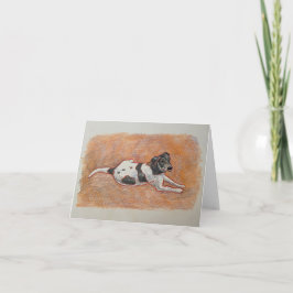 Foxhound Terrier Bedankkaart