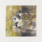 Foxhound Wandkleed (Voorkant (horizontaal))