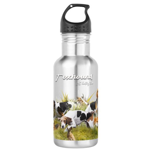 Foxhound Waterfles (Voorkant)