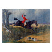 Foxhunting Clearing a Ditch John Herring 1839 Snijplank (Voorkant)