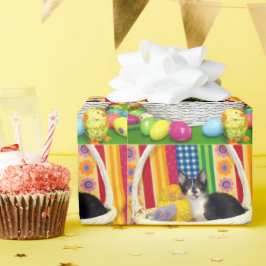 Foxi Moxi - Kat / Kitten Paaswensen Cadeaupapier