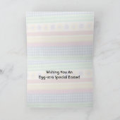 Foxi Moxi's Paaswensen Gevouwen Kaart (Binnen)