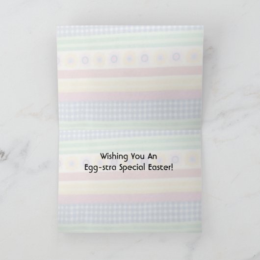 Foxi Moxi's Paaswensen Gevouwen Kaart (Binnen)