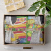 Foxi Moxi's Pasen - Kat / Kitten Tissue Papier (Geschenk)