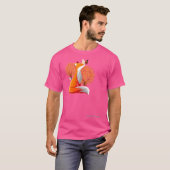 Foxination Natuur Herfst met Vos en Vlinders T-shirt (Voorkant volledig)