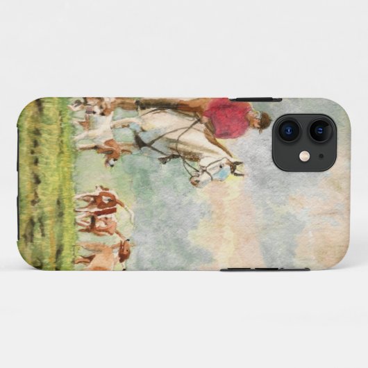 Foxjajacht Case-Mate iPhone Case (Achterkant (horizontaal))