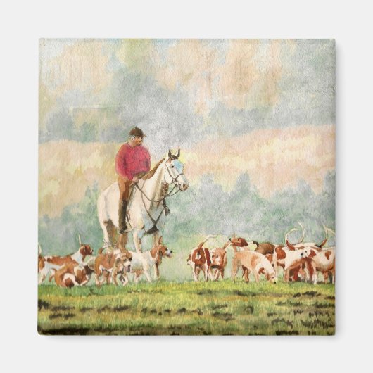 Foxjajacht Magneet (Voorkant)