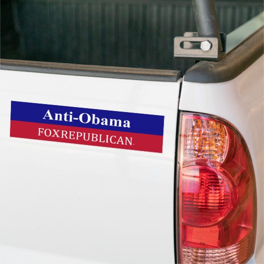 Foxreprepublian Anit-Obama Bumpersticker (Op Truck)