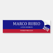Foxrepublican Marco Rubio Bumpersticker (Voorkant)