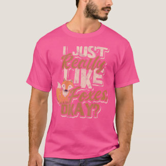 Fox's voor mannen, Foxes en slimme vrouwen T-shirt