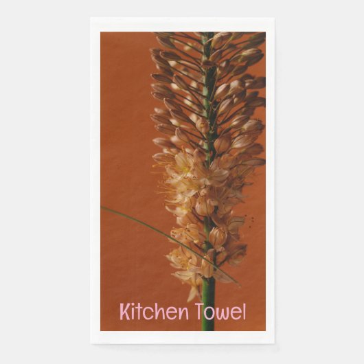 Foxtail Lily Keukendoek Servet (Voorkant)