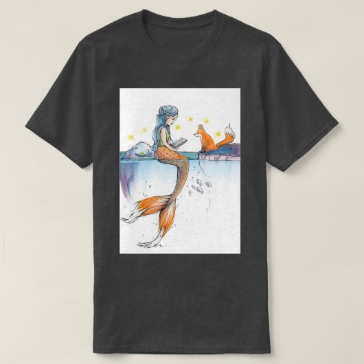 Foxtail Mermaid T-shirt (Design voorkant)
