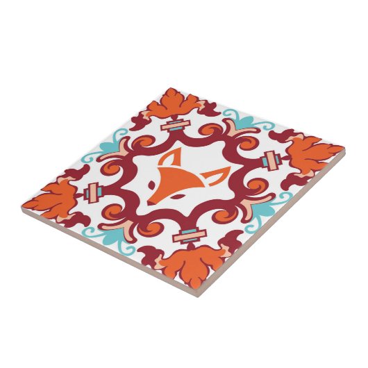 Foxtegel. Tegeltje (Zijkant)