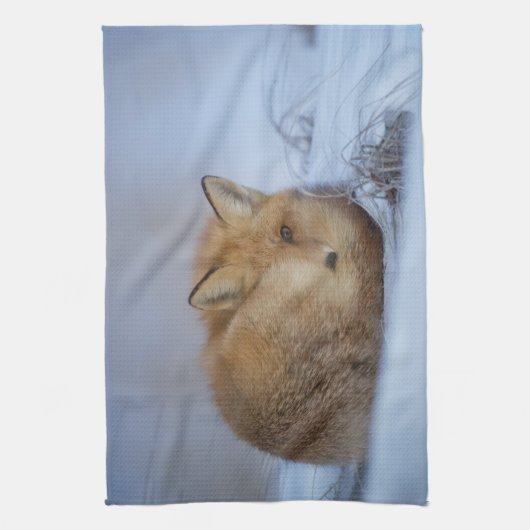 foxtheekdoek, keukenhanddoek voor zuigelingen, dek (Verticaal)