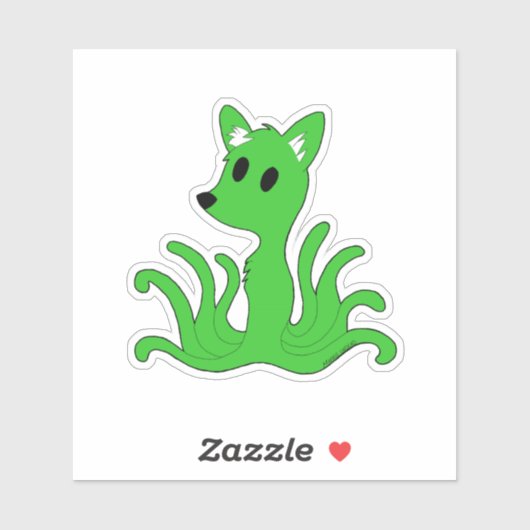 FOXTOPUS STICKER (Vel)