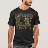 Foxtrot Delta Tango Camo Beer T-shirt (Voorkant)