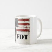 Foxtrot Delta Tango Coffee Mok (Voorkant rechts)