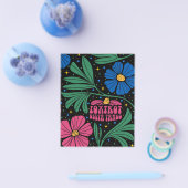 Foxtrot Delta Tango Flower Boho Flyer (Enkel)