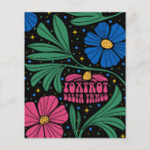 Foxtrot Delta Tango Flower Boho Flyer (Voorkant)
