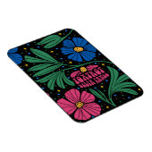 Foxtrot Delta Tango Flower Boho Magneet (Rechterzijde)