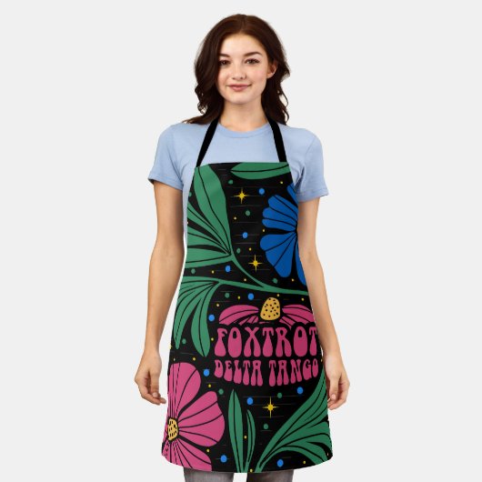Foxtrot Delta Tango Flower Boho Schort (Gedragen)
