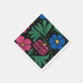 Foxtrot Delta Tango Flower Boho Servet (Hoek)