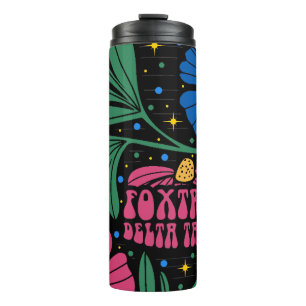 Foxtrot Delta Tango Flower Boho Thermosbeker