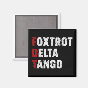 Foxtrot Delta Tango Magneet