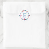 Foxtrot Delta Tango Ronde Sticker (Tas)