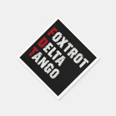 Foxtrot Delta Tango Servet (Hoek)