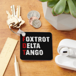 Foxtrot Delta Tango Sleutelhanger