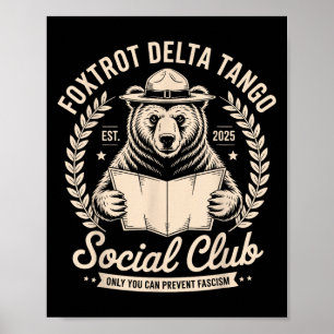 Foxtrot Delta Tango Social Club Alleen Jij Kan Voo Poster