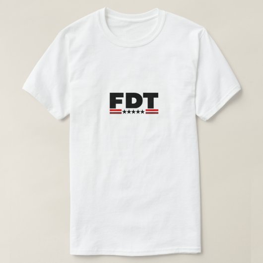 foxtrot delta tango t-shirt (Design voorkant)