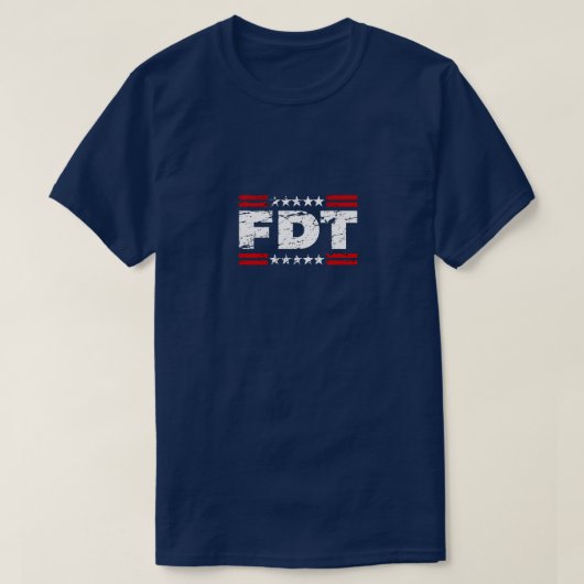 Foxtrot delta tango t-shirt (Design voorkant)
