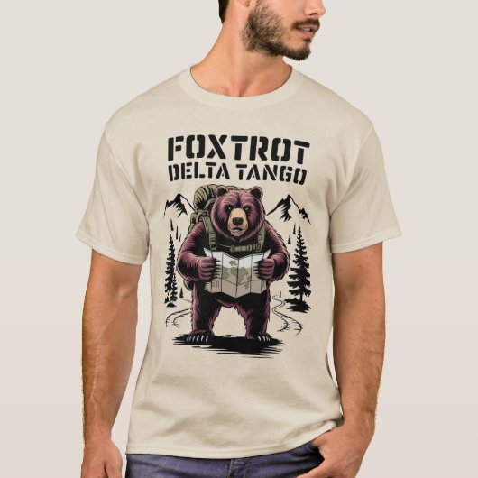Foxtrot Delta Tango T-shirt (Voorkant)