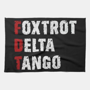 Foxtrot Delta Tango Theedoek