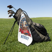 Foxtrot Delta Tango Weersta Golfhanddoek (Groen)