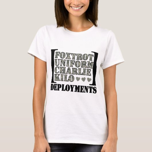 Foxtrot-implementaties T-shirt (Voorkant)