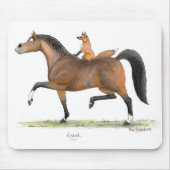 "Foxtrot" Mousepad Muismat (Voorkant)