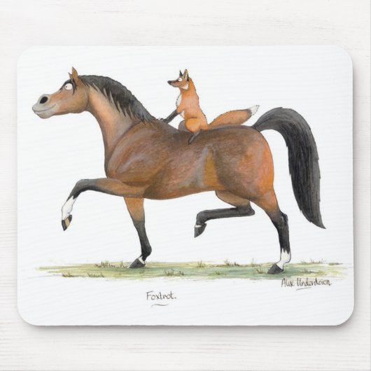 "Foxtrot" Mousepad Muismat (Voorkant)