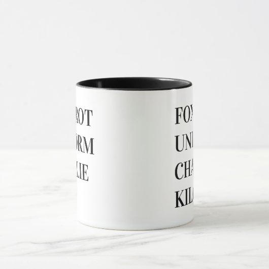 FOXTROT UNIFORM CHARLIE KILO MOK (Midden)