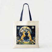 Foxtrot van Moonlight Tote Bag (Voorkant)