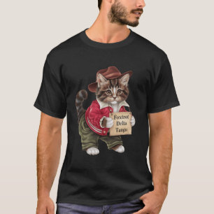Foxtrots Delta Tangos Verzetten Kat Nationaal Bos T-shirt