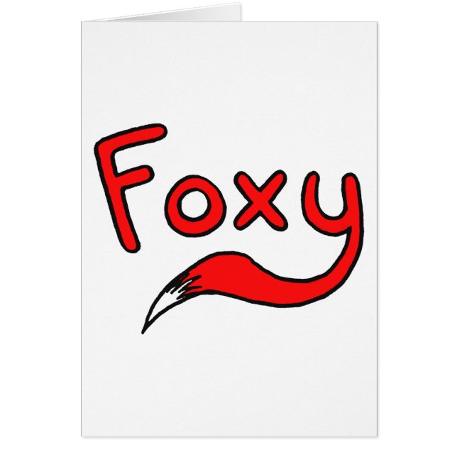 Foxy (Voorkant)